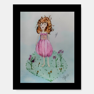 Cone Flower Fairy Foam Board