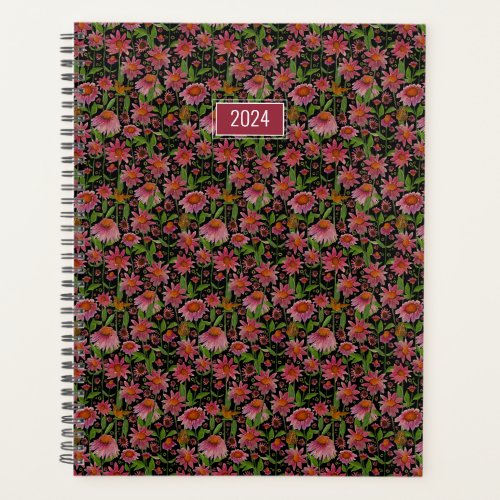 Cone Flowers Planner 2024