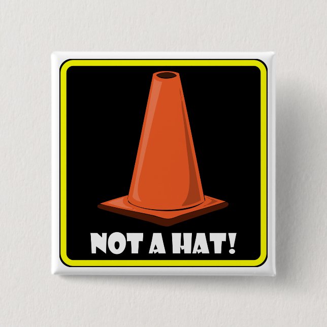 CONE HAT 1a Button (Front)