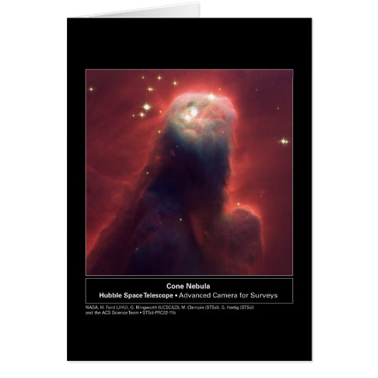 Cone Nebula NGC 2264 Hubble Telescope (Front)
