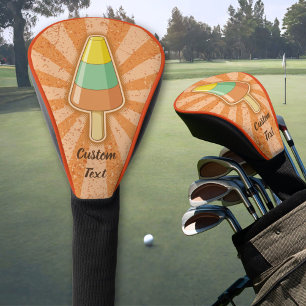 Cone Shaped Sorbet Stick Golf Head Cover