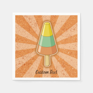 Cone Shaped Sorbet Stick Napkins