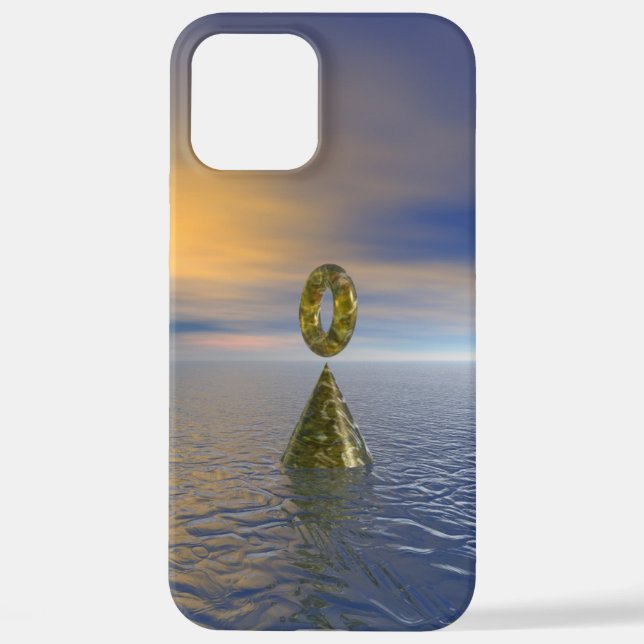 Cone Torus iPhone Case (Back)