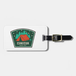 Conecuh National Forest Camping Luggage Tag
