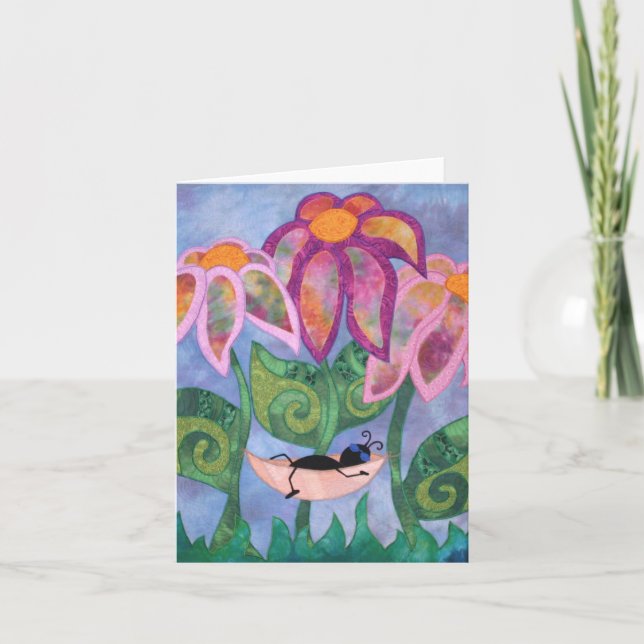 Coneflower Canopy Note Card (Front)