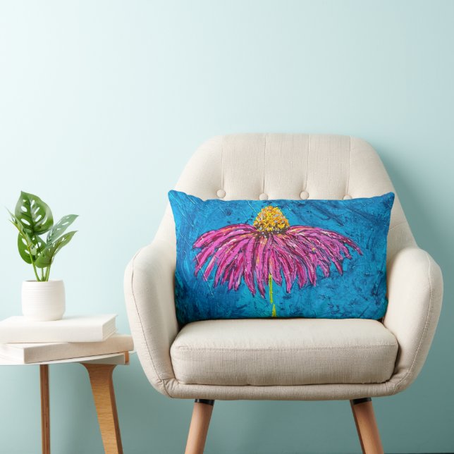 Coneflower Lumbar Pillow (Chair)