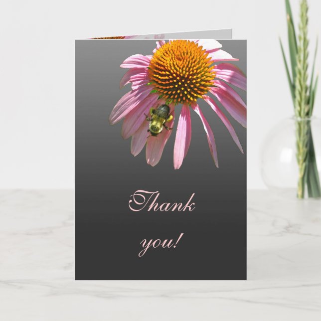 Coneflower Thank You Card (Front)