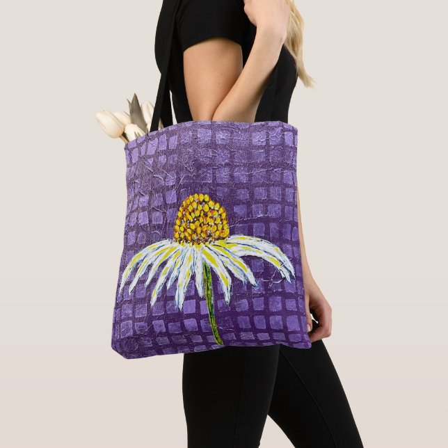 coneflower tote bag (Close Up)