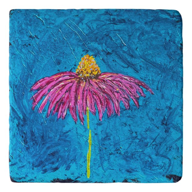 Coneflower Trivet (Front)