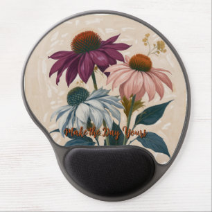 Coneflowers gel mouse pad