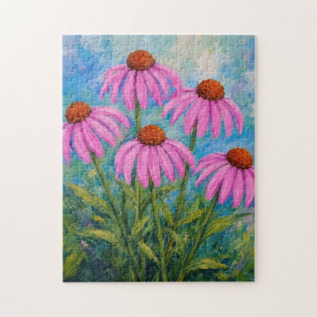 Coneflowers Jigsaw Puzzle (Vertical)