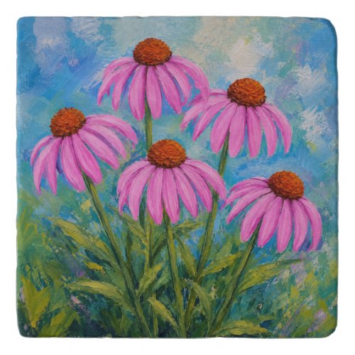 Coneflowers Trivet