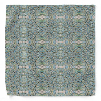 Coneja Blue Hands Geometric Art Bandana