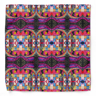 Coneja Circular City Colorful Art Bandana