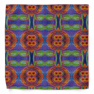 Coneja Circular Color Study Abstract Art Bandana
