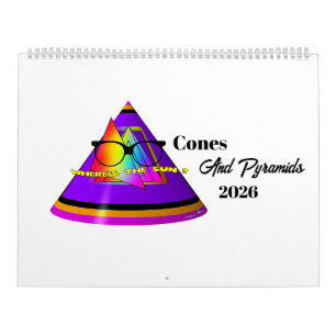 Cones And Pyramids Calendar