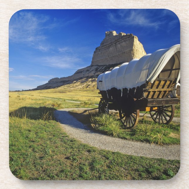 Conestoga wagon at Scottsbluff National Coaster (Front)