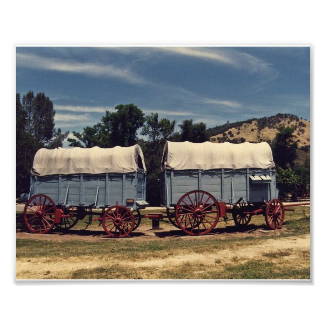 Conestoga Wagons Photo Print (Front)