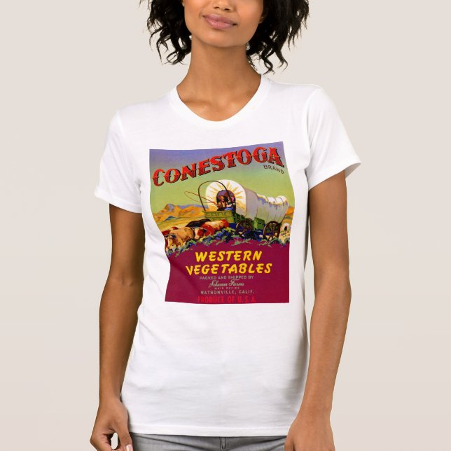 Conestoga Western Vegetables T-Shirt (Front)