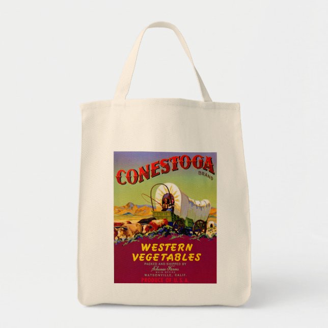 Conestoga Western Vegetables Tote Bag (Front)