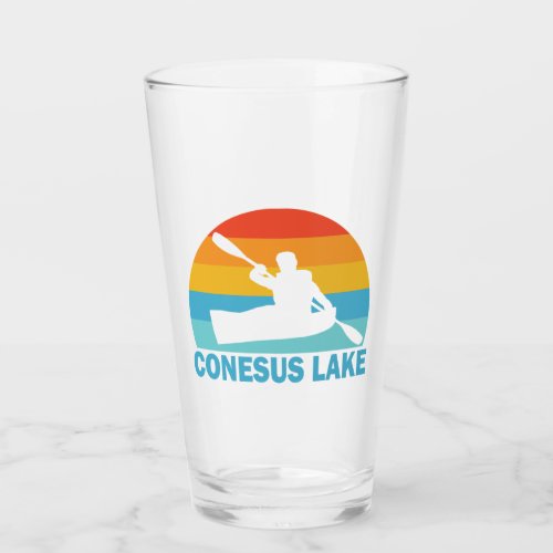 Conesus Lake New York Kayak Glass