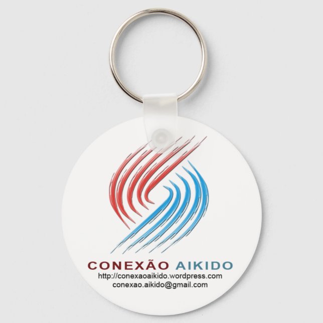 Conexão Aikido: Chaveiro Keychain (Front)