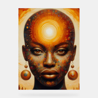 Conexión Cósmica Acrylic Sign