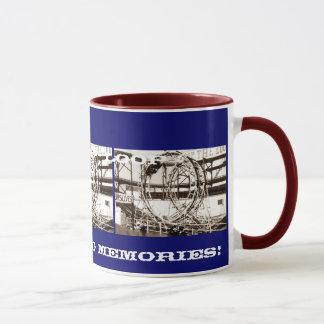 Coney Island Antique View Looping Roller Coaster Mug