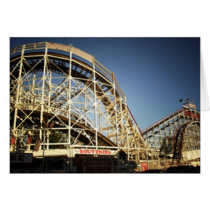 Coney Island Cyclone Roller Coaster, Brooklyn Cards