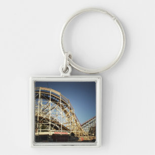 Coney Island Cyclone Roller Coaster, Brooklyn Keychain