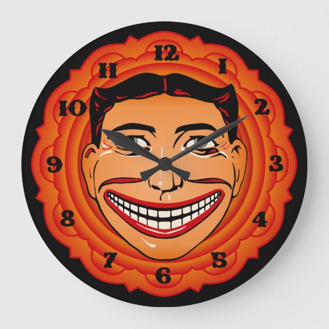 Coney Island Funny Face Clock (Front)