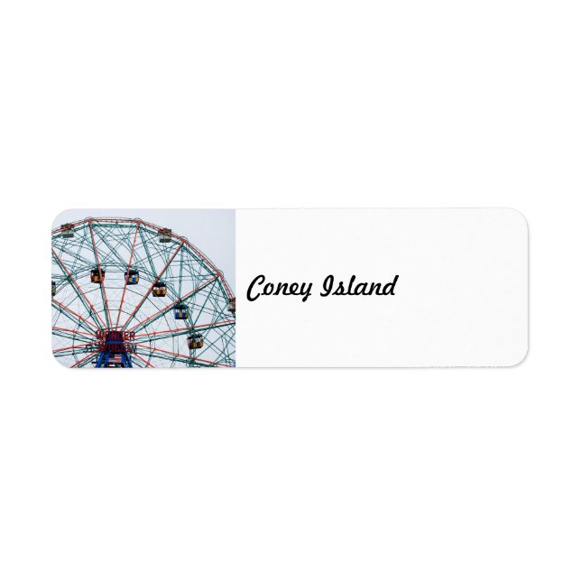 Coney Island Label (Front)