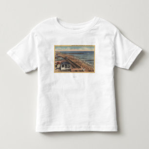 Coney Island, New York - Boardwalk, Beach Toddler T-shirt