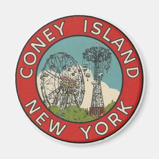 Coney Island, New York Magnet (Front)