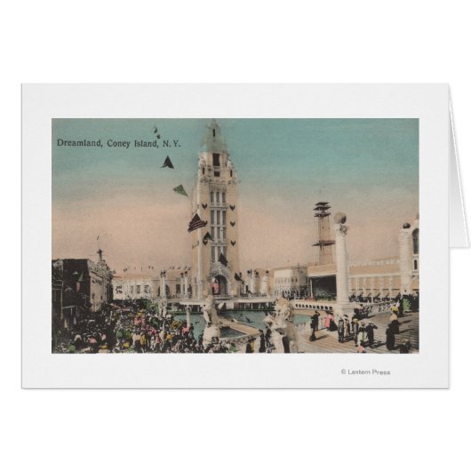 Coney Island, NY - Dreamland Ride Cards (Front Horizontal)