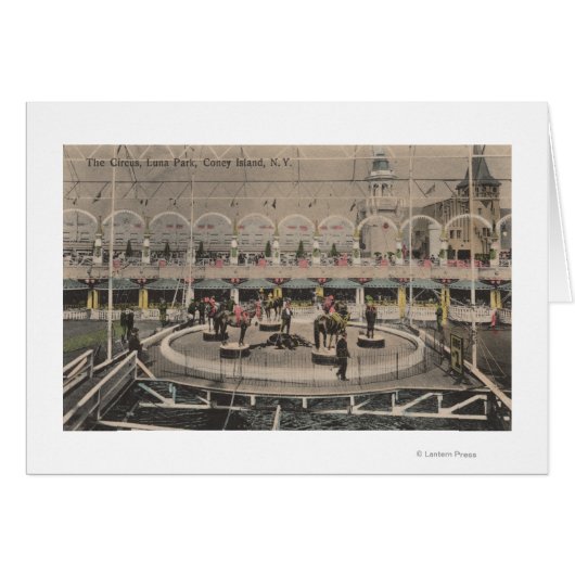 Coney Island, NY - Luna Park Circus Act Cards (Front Horizontal)