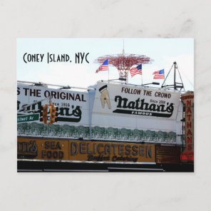 Coney Island, NYC Postcard