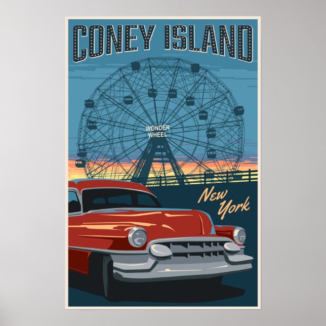 Coney Island Poster (Front)