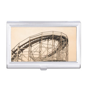 Coney Island Roller Coaster Business Card Case