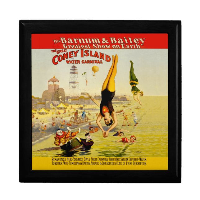 Coney Island Sideshow Poster Gift Box (Front)