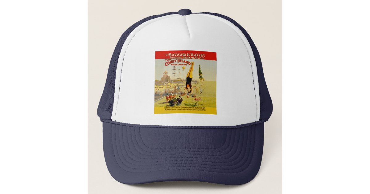 Circus Trucker Hat, Zazzle