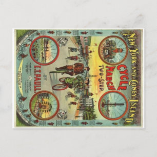 Coney Island Vintage Postcard