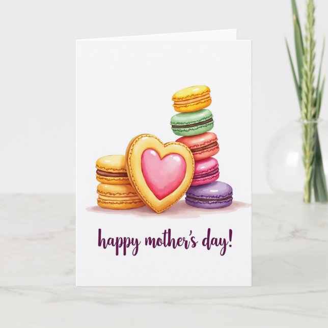 Confection Heart Mothers Day Card (Front)