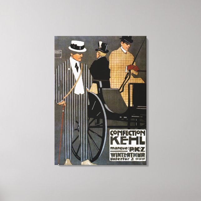 Confection Kehl Gentlemen Clothing Canvas Print (Front)