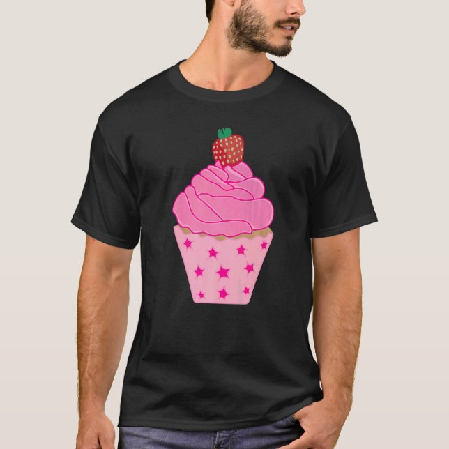 Confectioner Pastry Chef Baking Cupcake  Cake T-Shirt (Front)