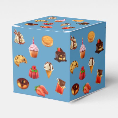 Confectionery Pattern Classic Favor Box