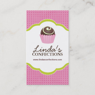 Confections Business Card Template