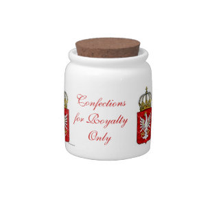 Confections for Royalty Only Candy Jar