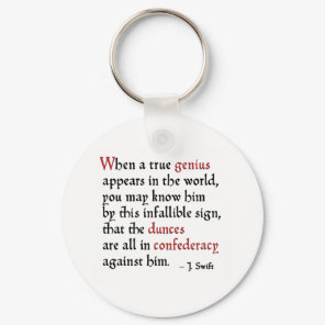 Confederacy of Dunces Keychain