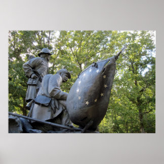 Confederate Civil War Monument ~ Shiloh, TN Poster